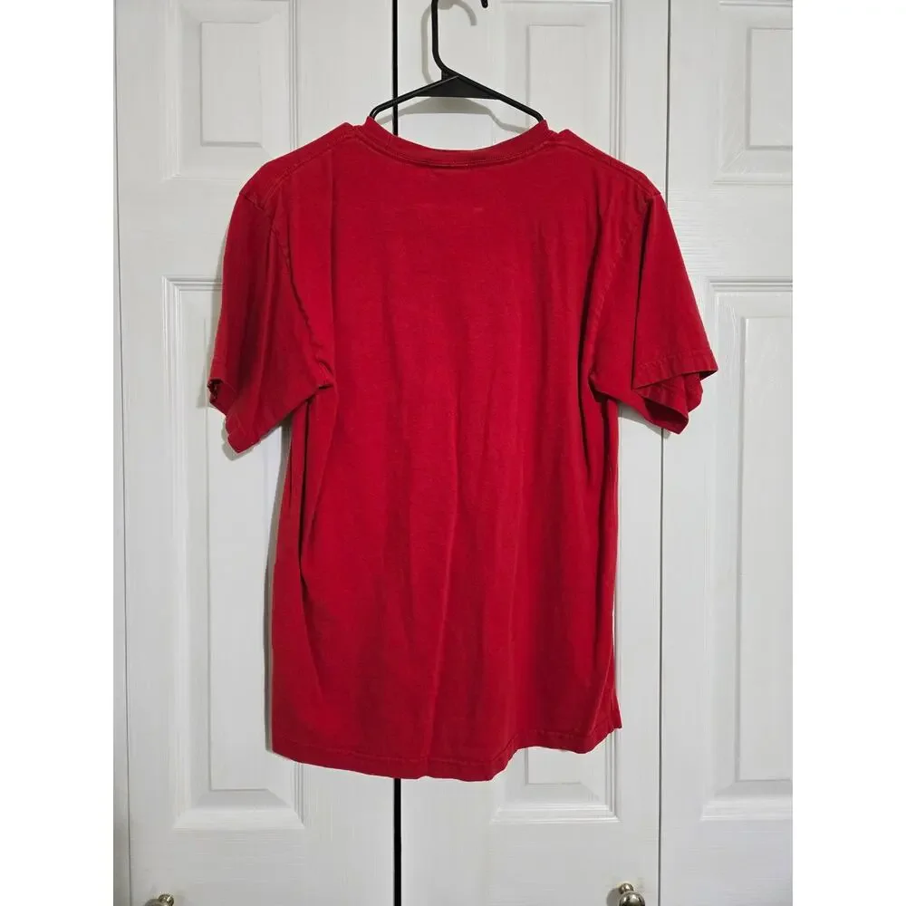 Adidas small men's red tshirt